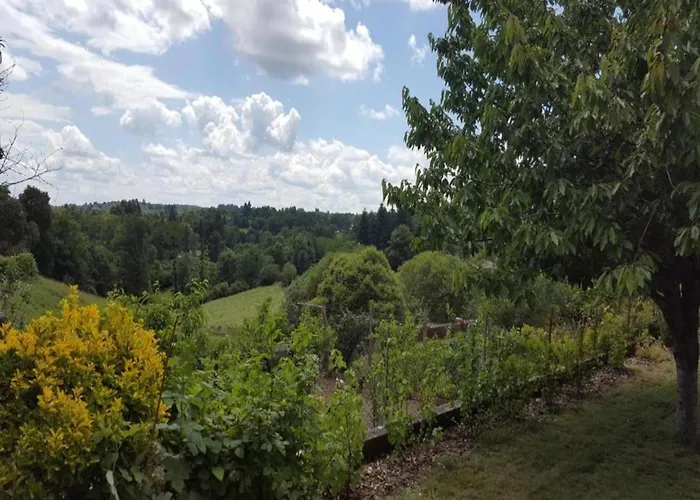 Сasa de vacaciones Romantic Tower In Dordogne With Rooftop Terrace Roussines